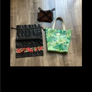 Authentic FEILER small tote and pouch